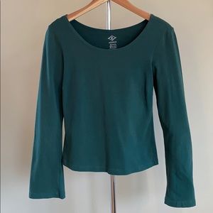 Inner Waves Yoga Top Long-Sleeved